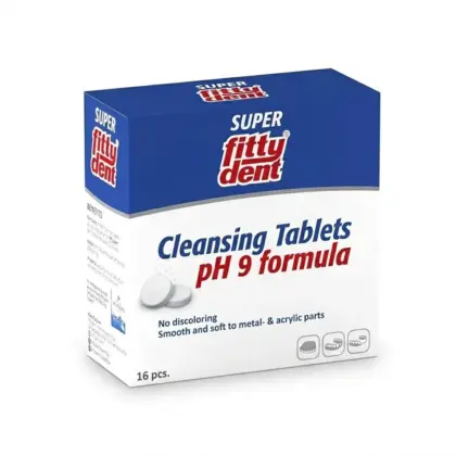 Cleansing Tablets | Super FittyDent | Denture Cleaning Tablets